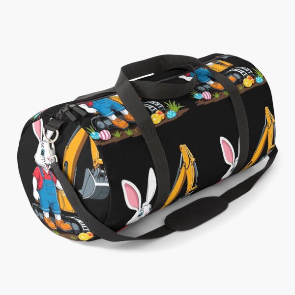 Item preview, Easter bunny excavator driver Easter eggs excavating funny designed and sold by LuminOrb.