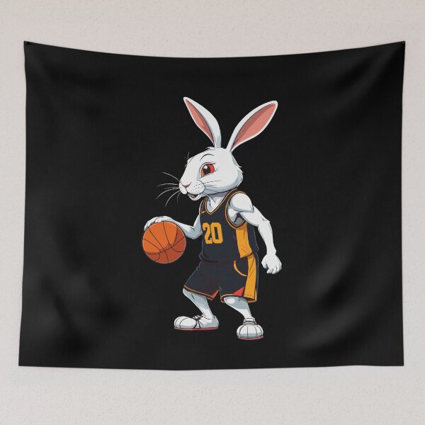 Item preview, Basketball Player Easter Bunny Funny Streetwear designed and sold by LuminOrb.