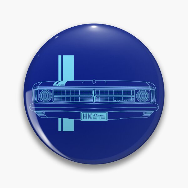 Item preview, Holden HK Monaro GTS - Cambridge Blue designed and sold by ThreeWaysDesign.