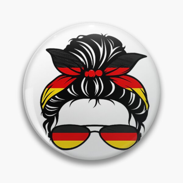 Item preview, Team Germany Messy Bun designed and sold by theshonii.