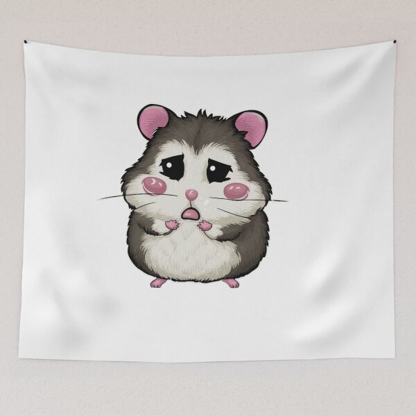 Item preview,  Sad Hamster, Cute Funny Hamster designed and sold by SnuggleSafari.