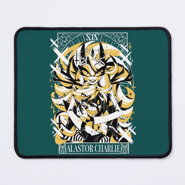 Item preview, Charlie + Alastor 2023 Tarot Card Inspired Halloween Collection Fanmerch designed and sold by Bradfordduckett.