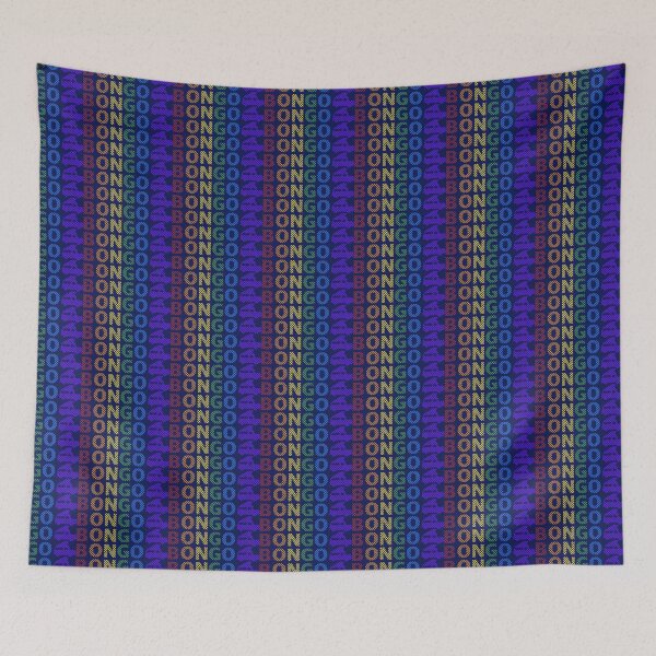 Item preview, Striped Bongo Lettering designed and sold by LocalOddball.