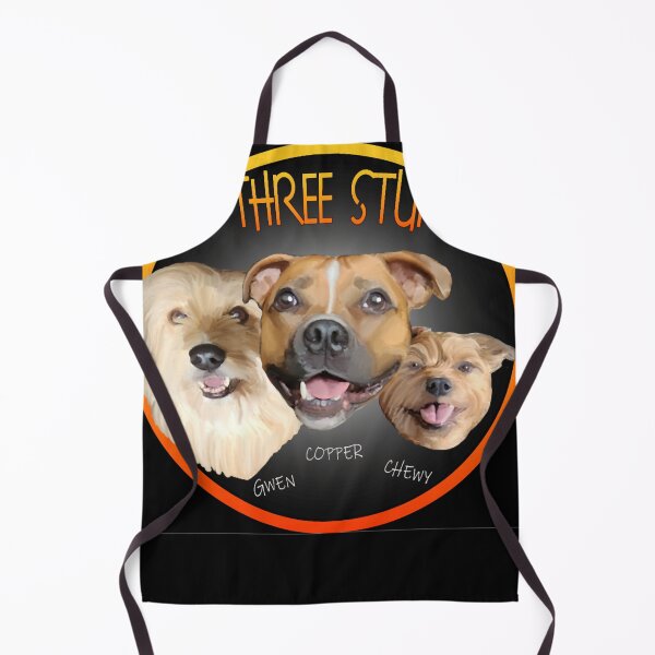 Item preview, The Three Stupids Gwen copper Chewy Custom dog portrait designed and sold by BrandonBakers.