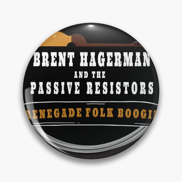 Item preview, Brent Hagerman And The Passive Resistors Black designed and sold by VictorHChung.