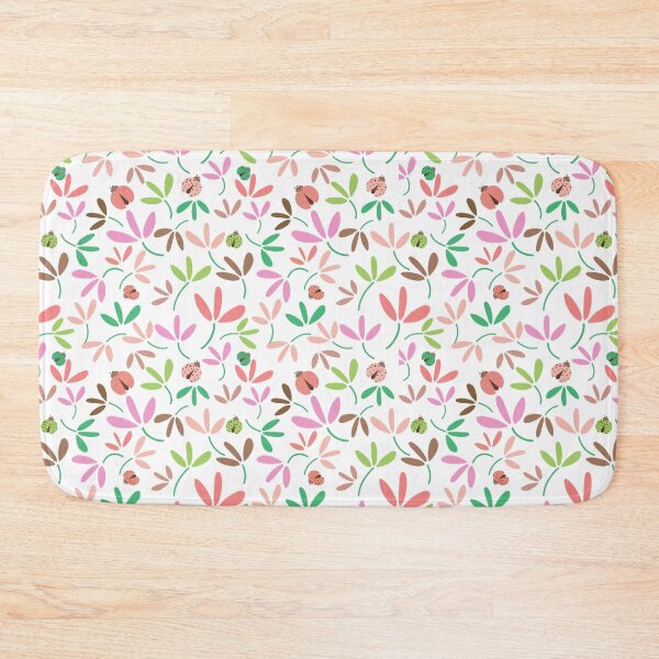 Item preview, Flowers seamless pattern background with ladybug. designed and sold by Jayjaynaenae.