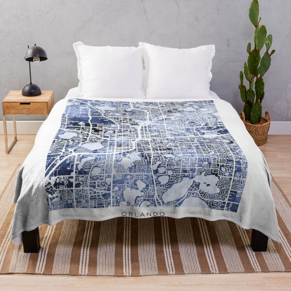 Item preview, Orlando Florida City Street Map designed and sold by ArtPrints.