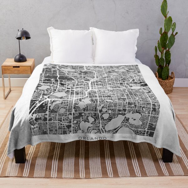 Item preview, Orlando Florida City Street Map designed and sold by ArtPrints.