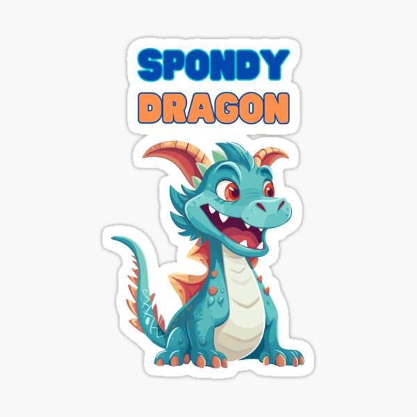 Spondy Dragon Sticker