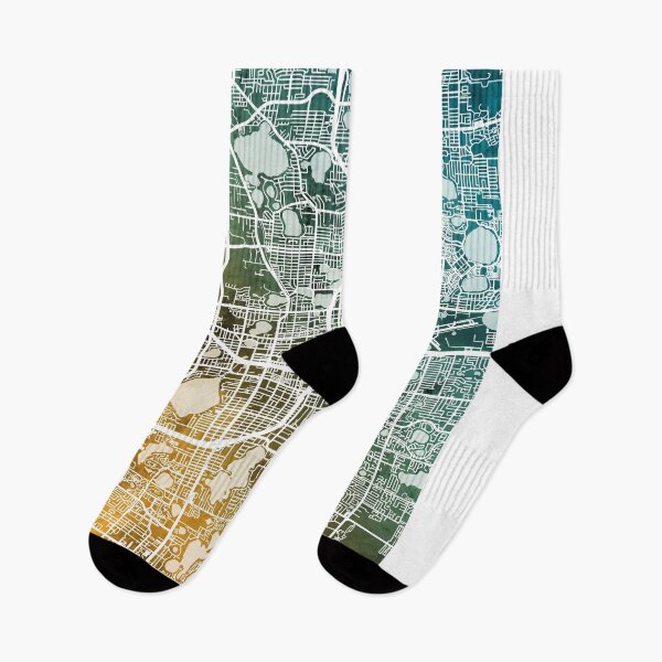 Item preview, Mapa de calles de la ciudad de Orlando Florida designed and sold by ArtPrints.