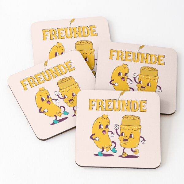 Item preview, Freunde | Food Illustration | Pastel Pink Background designed and sold by RM-Journey.