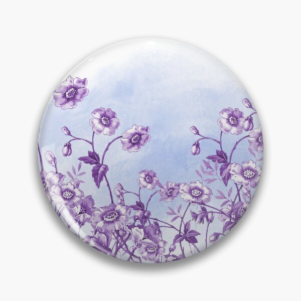 Item preview, Purple colour wildflowers  designed and sold by NingningS.