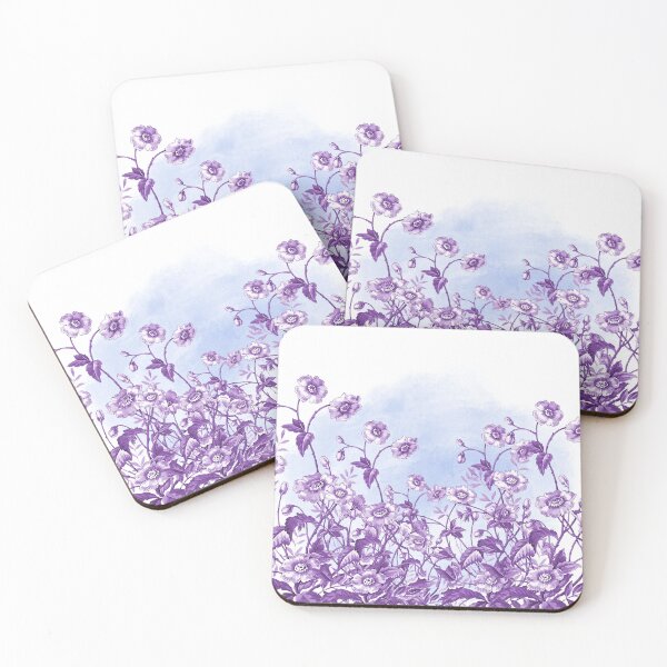 Item preview, Purple colour wildflowers  designed and sold by NingningS.