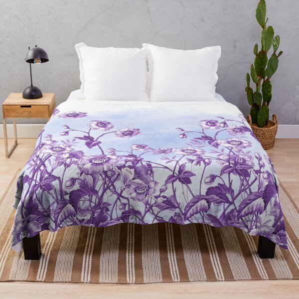 Item preview, Purple colour wildflowers  designed and sold by NingningS.