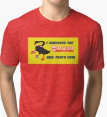I survived the Arsenal Australia Perth AGM 2018 Tri-blend T-Shirt