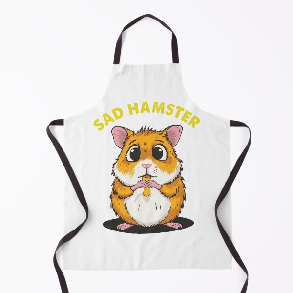 Item preview, Melancholy Rodent: Adorable Sad Hamster Design designed and sold by buzztrendshop.