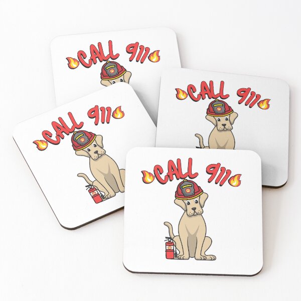 Item preview, Funny Big Dog Firefighter designed and sold by Pet Station.