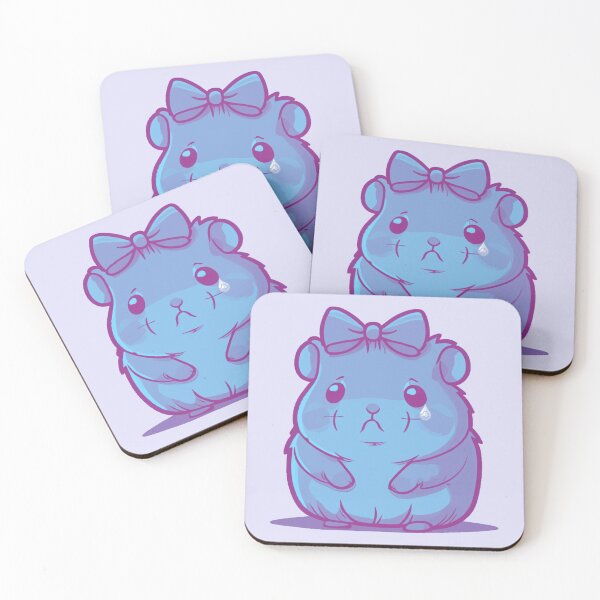 Item preview, Sad Hamster in Blue designed and sold by Maupi.
