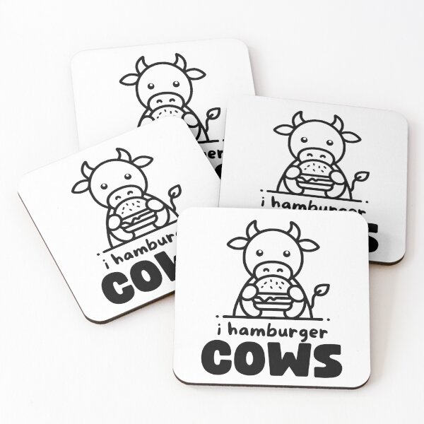 Item preview, I Hamburger Cows designed and sold by PeelZinc.