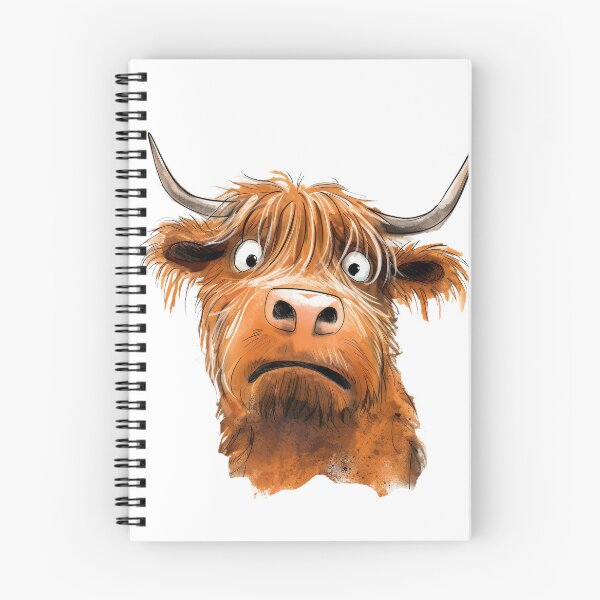 Item preview, Perplex Expressions Funny Highland Cow designed and sold by Sol-threads.