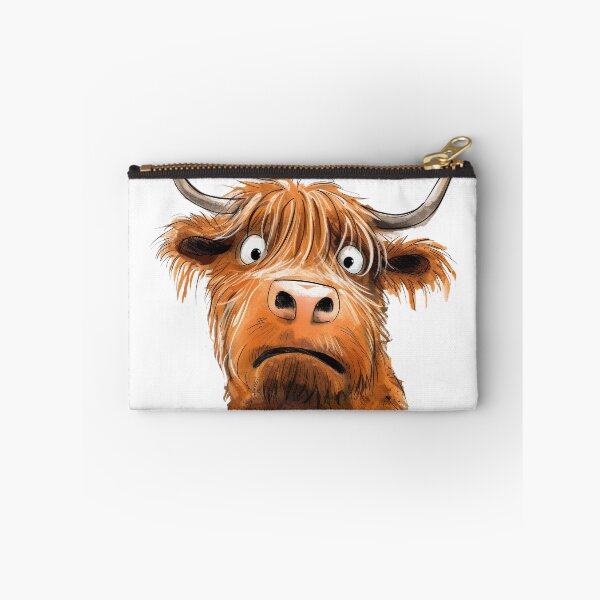 Item preview, Perplex Expressions Funny Highland Cow designed and sold by Sol-threads.