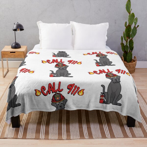 Item preview, Funny Big Dog Firefighter designed and sold by Pet Station.