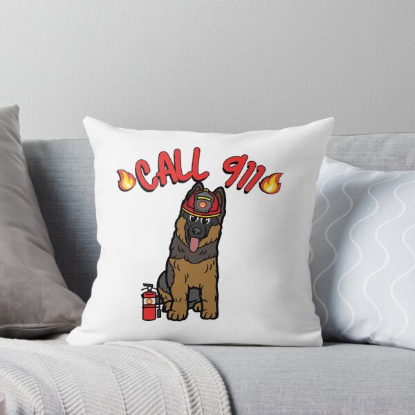 Item preview, Funny Guard Dog Firefighter designed and sold by Pet Station.