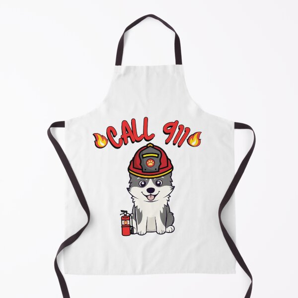 Item preview, Funny Husky Dog Firefighter designed and sold by Pet Station.