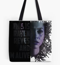 Raven Reyes: "I'm Alive" Tote Bag