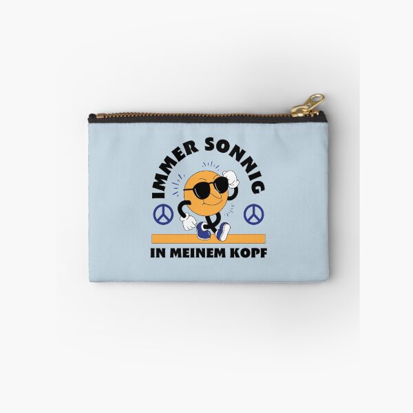 Artikelvorschau, Immer sonnig in meinem Kopf | Pastellblauer Hintergrund entworfen und verkauft von RM-Journey.