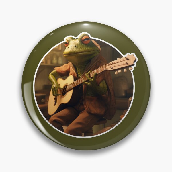 Item preview, troubadour frog designed and sold by Quijote-.