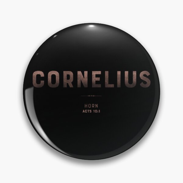 Item preview, Cornelius | Acts 10 1 | Horn | Christian Name with Biblical Meaning | Christian Name Collection designed and sold by Blessed Be Your Name.