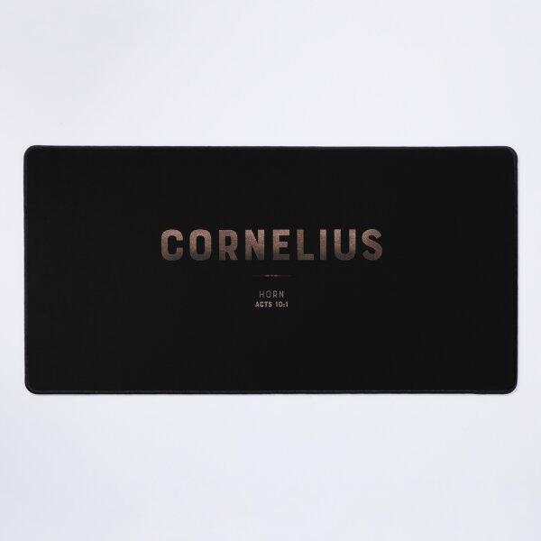 Item preview, Cornelius | Acts 10 1 | Horn | Christian Name with Biblical Meaning | Christian Name Collection designed and sold by Blessed Be Your Name.