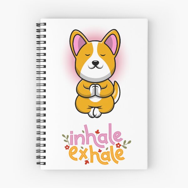 Item preview, Inhale exhale: Cute Dog Yoga Spiritual Design  designed and sold by REALKIRAN.