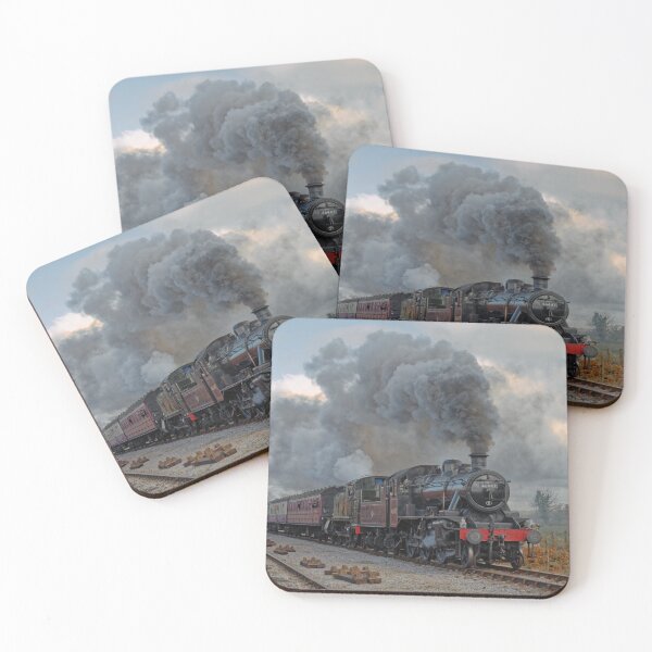 Item preview, 4110 and Ex LMS Ivatt 2MT Class 2-6-0, No.46447 steam trains go back to back designed and sold by duncan1980uk.