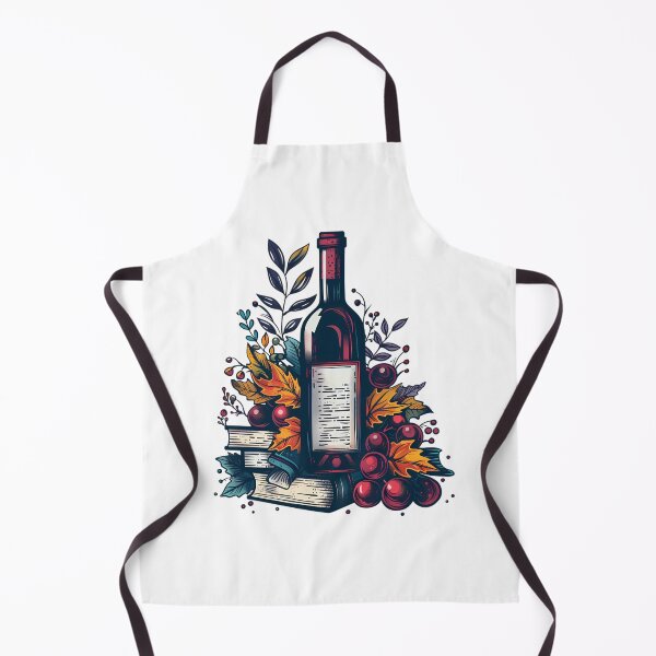 Item preview, Books and Wine designed and sold by PeelZinc.