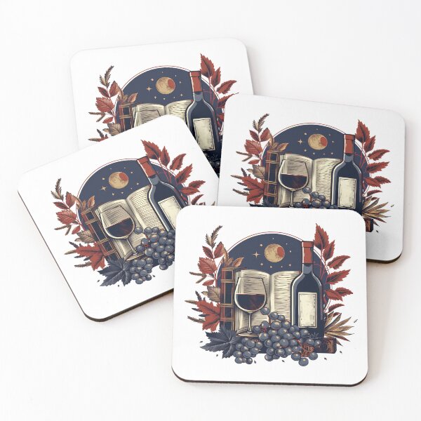 Item preview, Books and Wine designed and sold by PeelZinc.
