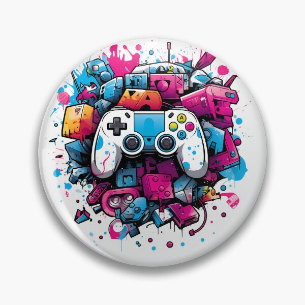 Item preview, gamer style designed and sold by ebialonestar.