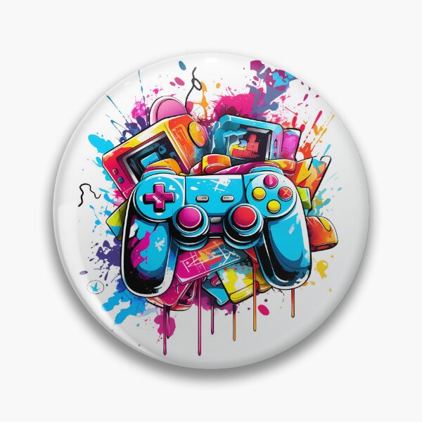 Item preview, gamer style designed and sold by ebialonestar.