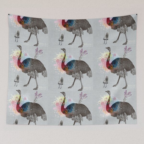 Item preview, The ostrich designed and sold by MAlomarCollage.