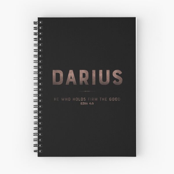 Item preview, Darius | Ezra 4 5 | He Who Holds Firm The Good | Christian Name with Biblical Meaning | Christian Name Collection designed and sold by Blessed Be Your Name.