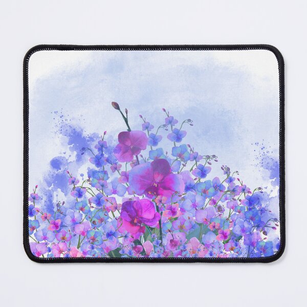 Item preview, Purple and blue orchid garden designed and sold by NingningS.