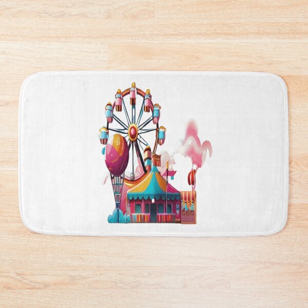 Item preview, Whimsical Carnival Dreams - Cotton Candy & Ferris Wheels Delight designed and sold by SSulatul101.
