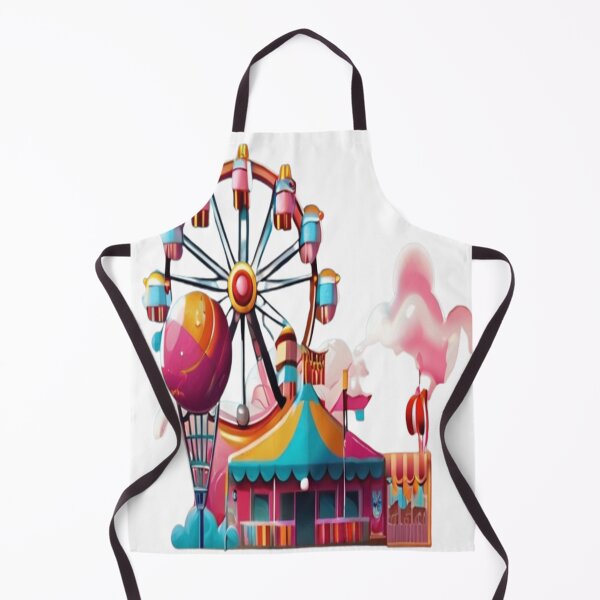 Item preview, Whimsical Carnival Dreams - Cotton Candy & Ferris Wheels Delight designed and sold by SSulatul101.