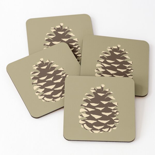 Item preview, Pine Cone ~ 6/6 ~  Fall Set of 6 designed and sold by SmallThingsArt.