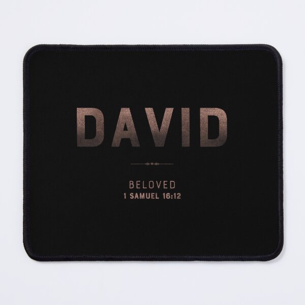 Item preview, David | 1 Samuel 16 12 | Beloved | Christian Name with Biblical Meaning | Christian Name Collection designed and sold by Blessed Be Your Name.