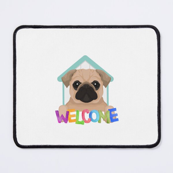 Item preview, Dog saying Welcome ,brafdesign designed and sold by Brafdesign.