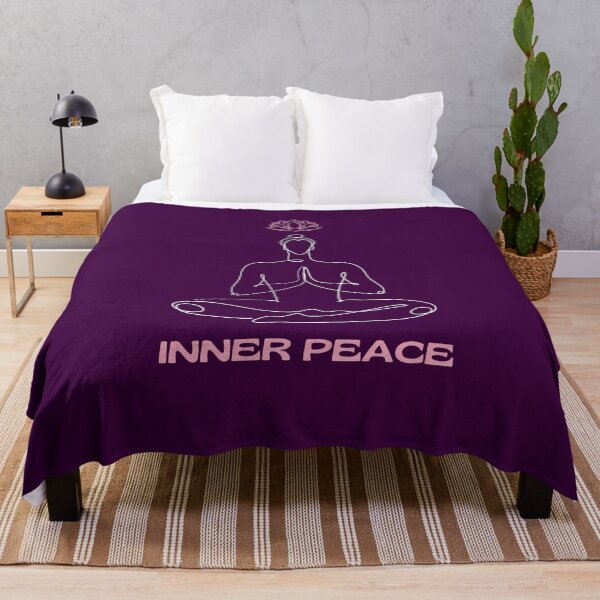 Item preview, Inner Peace : Yoga Spiritual Minimalistic Line Art Design designed and sold by REALKIRAN.
