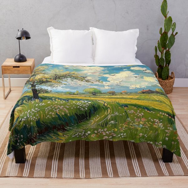 Item preview, country landscape designed and sold by PricklyPeanut.