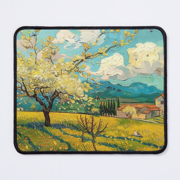 Item preview, country landscape designed and sold by PricklyPeanut.